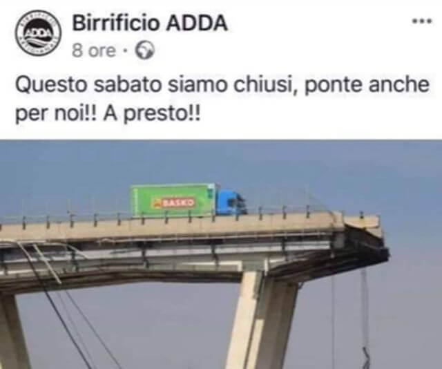 post facebook birrificio adda