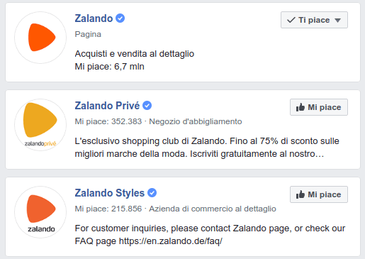 Pagine verificate in testa ai risultati