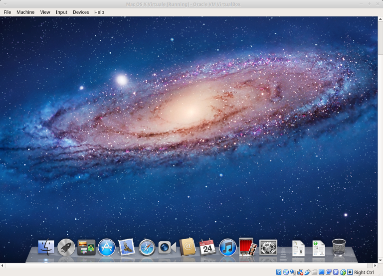 macchina virtuale mac desktop